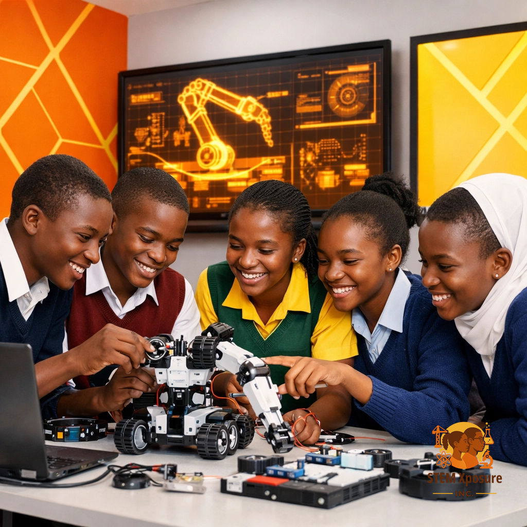 Students in practical training